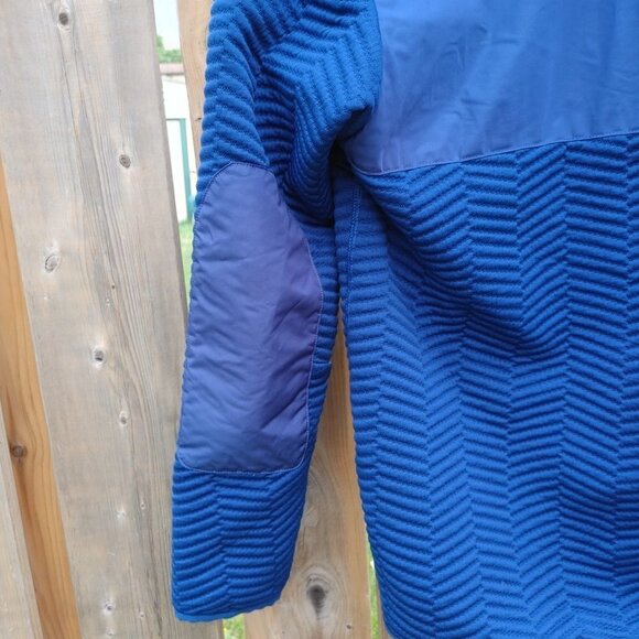 Helly Hansen Four Snap Pullover Women's Size Small Bright Blue - Picture 4 of 9